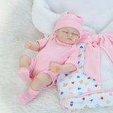 Maxbell Reborn Supplies Plush Sleeping Bag Baby Hold Blanket for 9"-16" Newborn Dolls Clothing Accessory