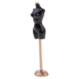 Maxbell Dollhouse Miniature 1:12 Accessory Mannequin Tailors Dressmakers Model Black