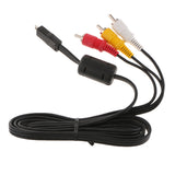 Maxbell For Nikon Camera AV Cable Audio Video Cord EG-CP16 TV RCA Adapter Wire Lead 1.2m/4ft Extra Length