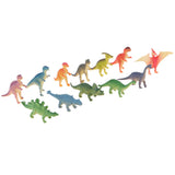 Maxbell 12pcs Plastic Simulation Dinosaur Toys Model Animal Action Figure Toy for Kids Children Gift