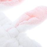 Maxbell Lovely Bunny Ears Soft Stretch Makeup Hair Band Elastic Shower Spa Headbands Face Mask Towel Hair Wrap