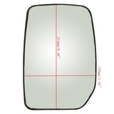 Maxbell High Quality Passenger Side Wing Mirror Replaces for Ford Transit MK6 MK7 2000-2014