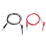 Maxbell 1Pcs Multimeter Wire Lead Hook Clip Electronic Test Probe Grabber Connector