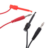 Maxbell 1Pcs Multimeter Wire Lead Hook Clip Electronic Test Probe Grabber Connector