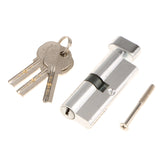 Maxbell 85mm Cylinder Lock with Thumb Turn Aluminum Body Brushed Finish Lock Core Euro profile Cylinder