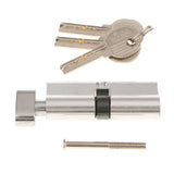 Maxbell 85mm Cylinder Lock with Thumb Turn Aluminum Body Brushed Finish Lock Core Euro profile Cylinder