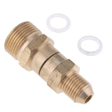 Maxbell PRESSURE WASHER SCREW HOSE CONNECTOR CONNECT ADAPTER 14MM MALE x 22MM MALE