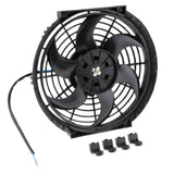 Maxbell Car Truck Trailer 10 Inch 6 Blades 12V 80W Electric Radiator Cooling Fans