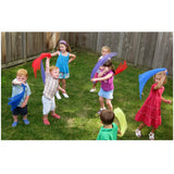 Maxbell 6Pcs Juggling Movement Scarves Square Dance Scarf Magic Props for Children and Women 25 x 26 Inches