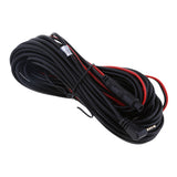 Maxbell 32Ft Car RCA Video Extension Cable 4 Pin to 2.5mm for Car Van Rearview Camera Premium Car Accessories Tools