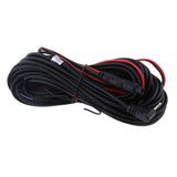 Maxbell 32Ft Car RCA Video Extension Cable 4 Pin to 2.5mm for Car Van Rearview Camera Premium Car Accessories Tools