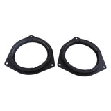 Maxbell 2Pieces 6.5 Inch Black Plastic Speaker Adapter Bracket Ring for Toyota / Corolla / Crown / Reiz / BYD