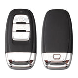 Maxbell 3 Button Smart Remote Key Shell Case For Audi A4L A6L A5 Q5 RS5 Q5 Quattro
