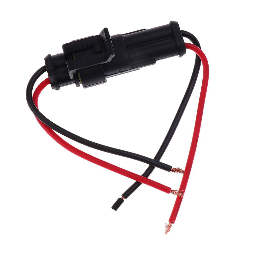 Maxbell Great Performance Durable 10 kits 2 Pin Wire Connector Plug Harness Clips