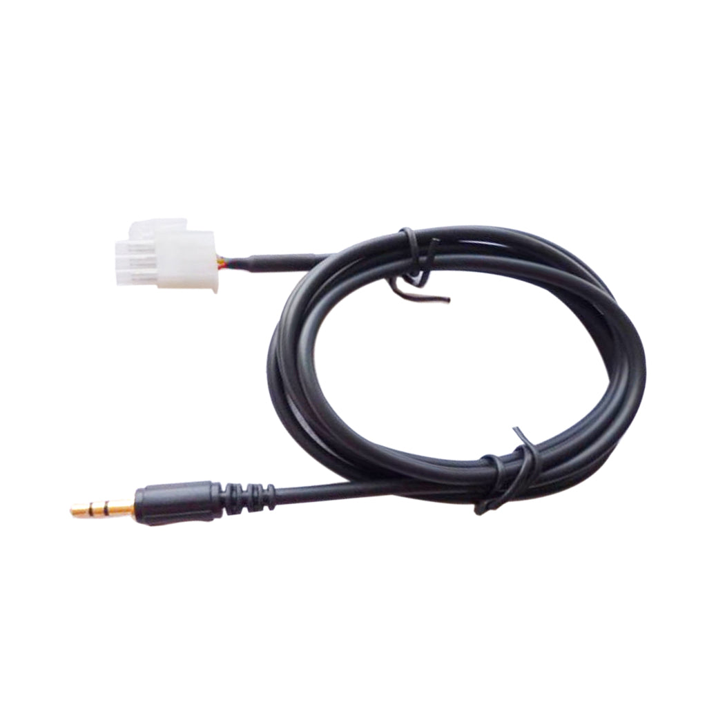 Maxbell 3.5mm AUX CABLE 3-PIN for SMARTPHONE iPOD iPHONE For HONDA GL1800 Goldwing Motorcycle