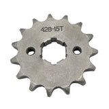 Maxbell 15T 428 Chain/Pitch 20mm Front Sprocket Cog for Pit Trail Dirt Bike ATV Quad