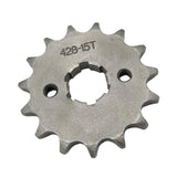 Maxbell 15T 428 Chain/Pitch 20mm Front Sprocket Cog for Pit Trail Dirt Bike ATV Quad