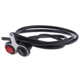 Maxbell Aluminum Motorbike 12V Head Light Handlebar 2 Button Controls Light Indicator Switch