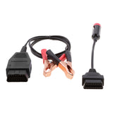 Maxbell Car OBD 2 II 16Pin Power Supply Cable Battery Clamps Clip Memory Saver Kit