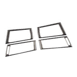 Maxbell 4PCS CARBON FIBER INNER SIDE AIR VENT COVER For BMW e70 e71 X5 X6 2008-2013