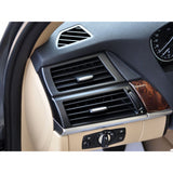 Maxbell 4PCS CARBON FIBER INNER SIDE AIR VENT COVER For BMW e70 e71 X5 X6 2008-2013