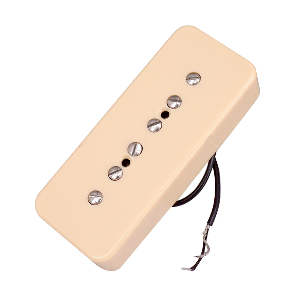Maxbell Set of Single Coil P90 Soapbar Neck&Bridge Pickups for LP EPI Electric Guitar Parts