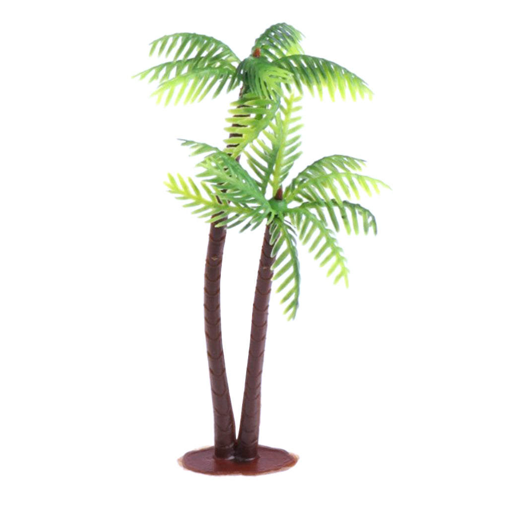 Maxbell Mini Scenery Landscape Model Artificial Coconut Tree Home Decor Ornaments