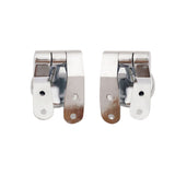 Maxbell Zinc Alloy Replacement Toilet Seat Hinges Mountings Set Bathroom Accessories