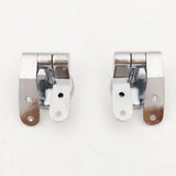 Maxbell Zinc Alloy Replacement Toilet Seat Hinges Mountings Set Bathroom Accessories