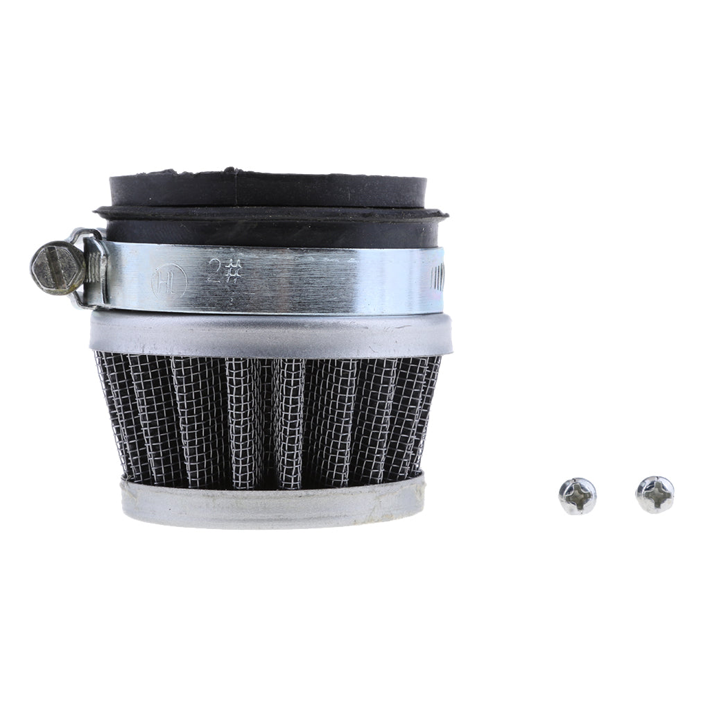 Maxbell 42mm Pod Air Filter Cleaner+ Carb Adaptor 49cc PIT Dirt Pocket Quad Bike ATV