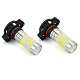 Maxbell 2 Pieces Car 6000K PSX24W 2504 144 SMD LED Lights Turn Signal Reverse Bulbs