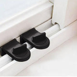 Maxbell Stainless Steel Sliding Door Window Restrictor Security Catch Latch Window Sash Lock