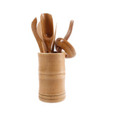 Maxbell 6 Pieces Bamboo Tea Utensils Gongfu Tea Set Cha Dao Strainer Scoop Tools