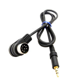 Maxbell Easily Installed  3.5mm Mini Jack AUX 8Pin M BUS Audio Input Adapter Cable For Alpine