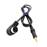 Maxbell Easily Installed  3.5mm Mini Jack AUX 8Pin M BUS Audio Input Adapter Cable For Alpine