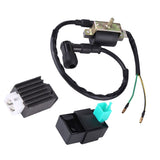 Maxbell Regulator Rectifier Ignition Coil CDI for 50CC 70CC 100CC 110CC ATV