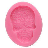 Maxbell Halloween Skull Mask Cake Mould Baking Molds Soap Pizza Fondant Decoration, Polymer Clay, BPA Free , Dishwasher, Oven, Microwave, Freezer Safe