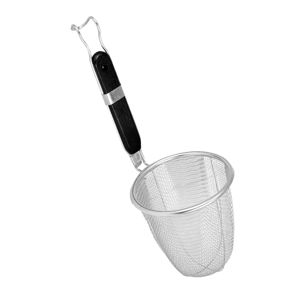 Maxbell Stainless Steel Noodle Colander Oil Filter Spoon Skimmer Ladle Slotted Spoon for Frying Food, Spaghetti, Cooking Fat Grease