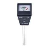 Maxbell 2-In-1 Garden Soil PH Temp Fertility Analyzer Meter Tester