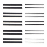 Maxbell 20 Pieces 40Pin 2.54mm Male & Female Pin Header Connector Kits for PCB Panel