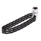 Maxbell Heavy Duty Oil Filter Wrench 4 Knots Chain Sleeve 120mm for Universal
