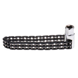 Maxbell Heavy Duty Oil Filter Wrench 4 Knots Chain Sleeve 120mm for Universal