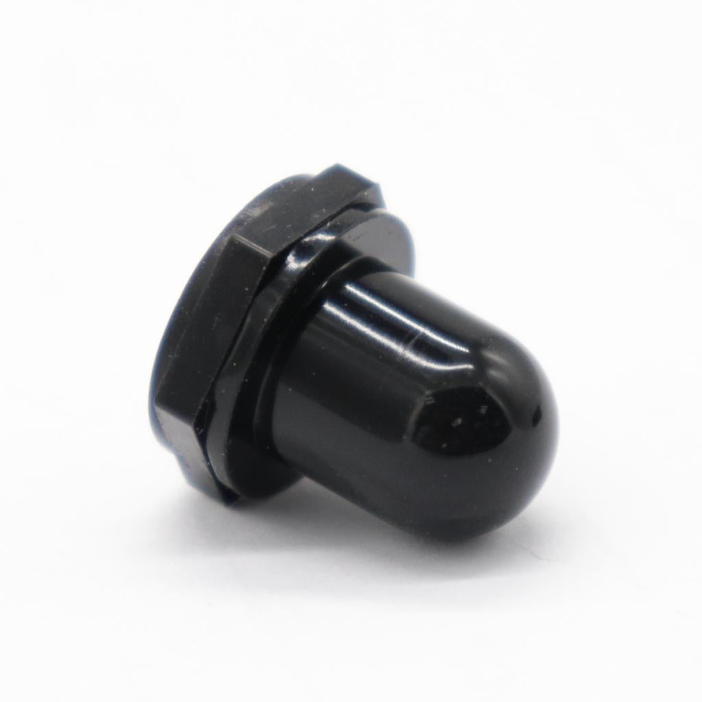 Maxbell 5A Circuit Breaker Overload Protector Switch Fuse Resettable with Black Waterproof Cap AC 125/250V 50V DC
