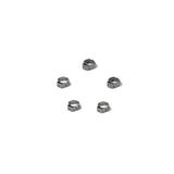 Maxbell 10 Pieces Single Ear Stainless Steel Hydraulic Fuel Hose Clamps 8.8mm-10.5mm