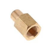 Maxbell High Quality 1/8NPT To 1/8 BSPT Brass Fuel Pressure Gauge Connector Quick Connect Fitting