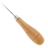 Maxbell Wooden Handle Beading Awl Reamer Jewelry Making Strong Tool Punching Needle