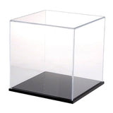 Maxbell Acrylic Dustproof Display Case Show Box 25x25x25cm for Diecast Car Model Toy