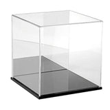 Maxbell Acrylic Dustproof Display Case Show Box 25x25x25cm for Diecast Car Model Toy