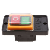 Maxbell ON / OFF Water Proof Push Button Switch Machine Tool Accessories Pushbutton 79mm Hole Distance