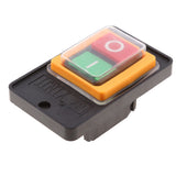 Maxbell ON / OFF Water Proof Push Button Switch Machine Tool Accessories Pushbutton 79mm Hole Distance
